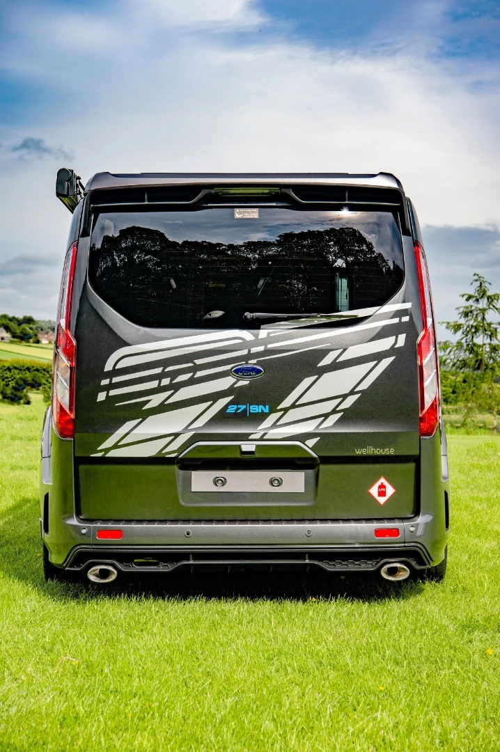 Large rear door