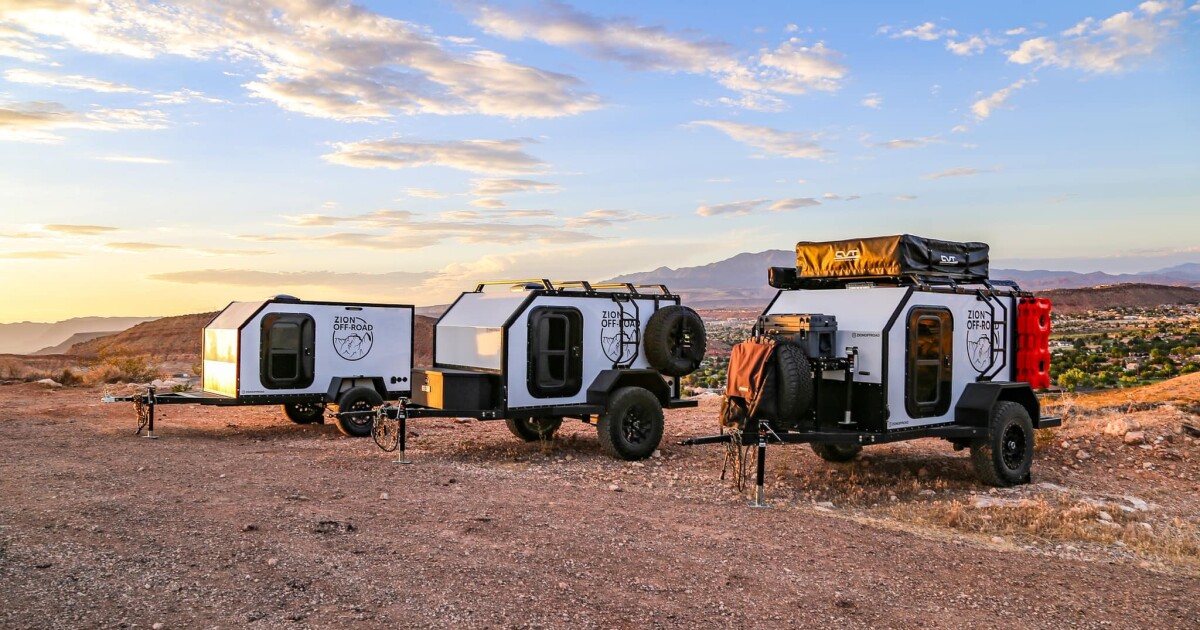 Modular micro-camper builds from basic sleeper to beastly adventurer Modular micro-camper builds from basic sleeper to beastly adventurer