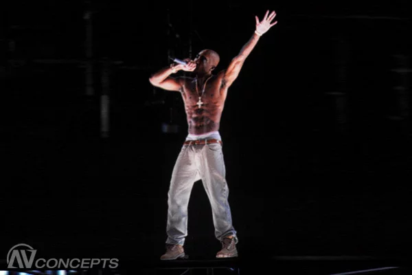 Keeping a smooth projection that appeared 3D to concert-goers required AV Concepts' Liquid Scenic server to stream three uncompressed images on top of one another