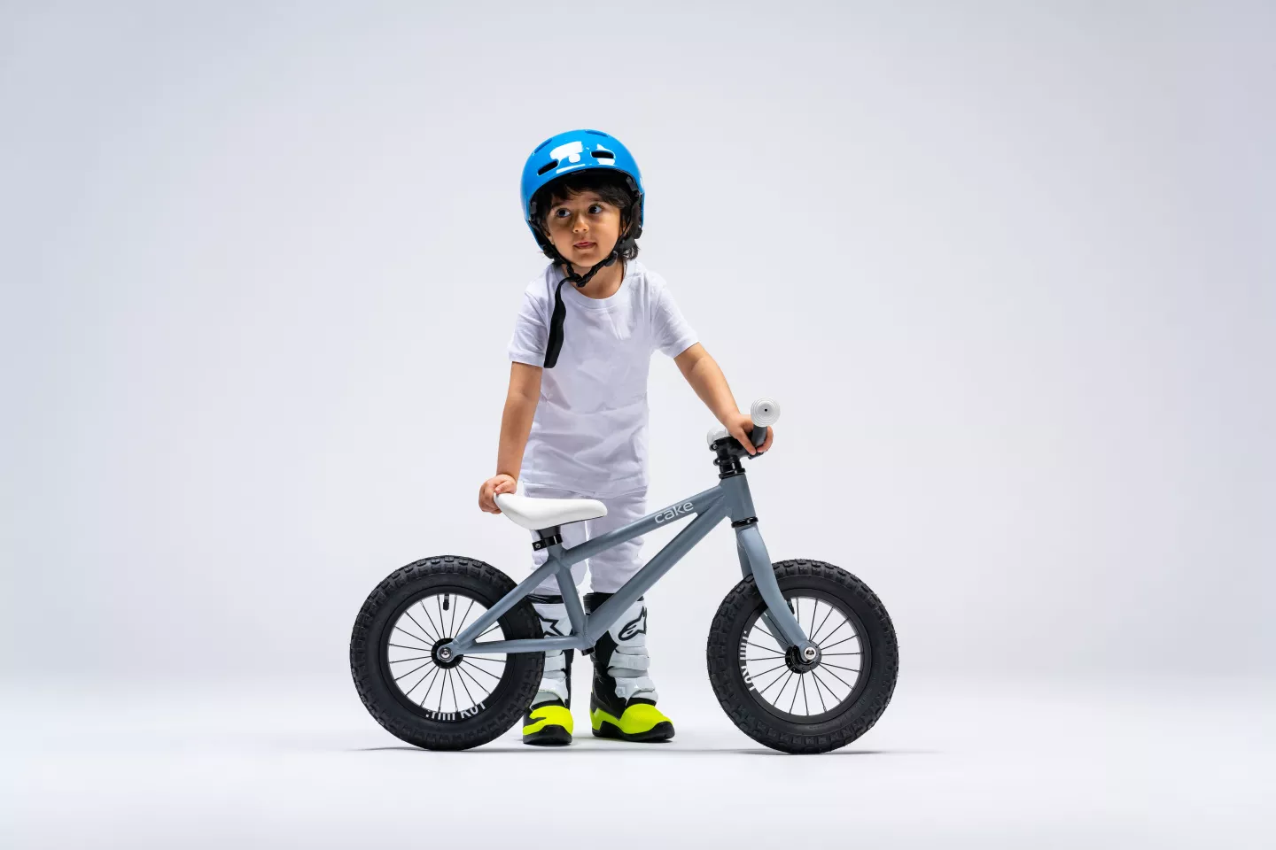 The Ready kick bike is designed to build confidence and is aimed at kids aged 1.5 to 4 years
