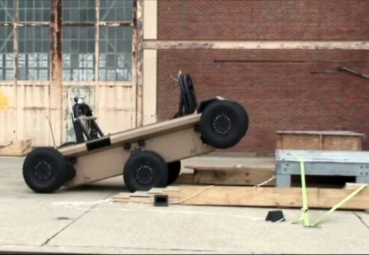 The most sophisticated robotic vehicle yet constructed by Lockheed Martin