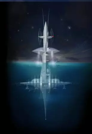 A multi-level atmospheric pressure module and a pressurized module will allow the “oceanauts” to live permanently at sea