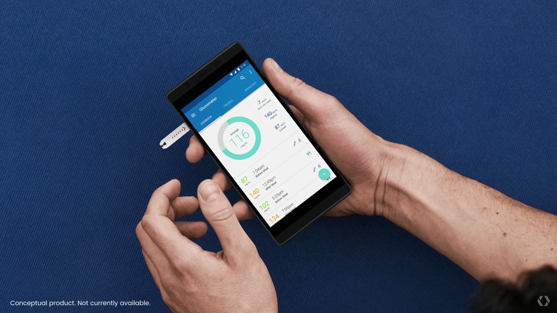A more unique module is the glucometer, allowing diabetic users to test their blood sugar levels without needing to carry a separate device