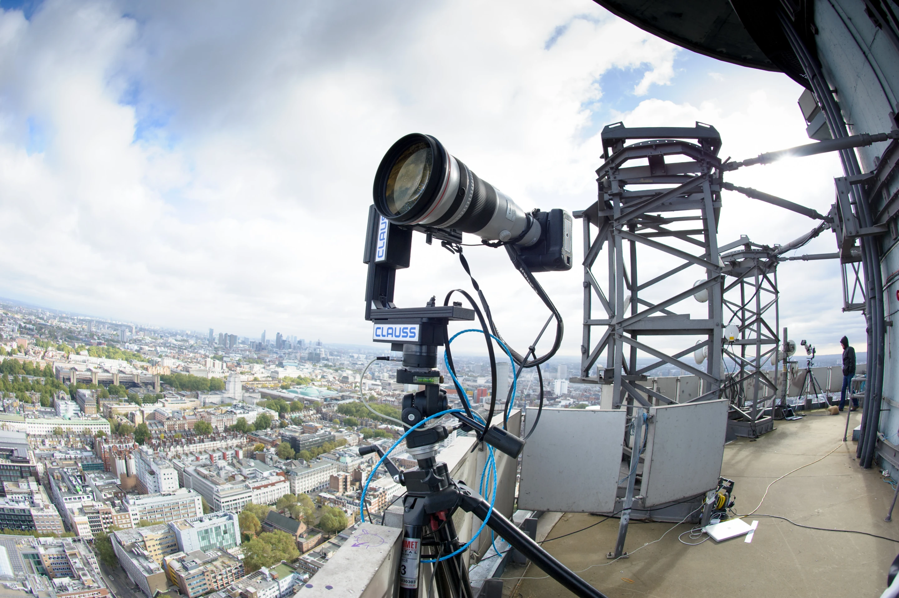 The cameras were then attached to Clauss Rodeon VR Head ST robotic panorama mounts and set to fire at four frames a second as they covered a 360-degree arc