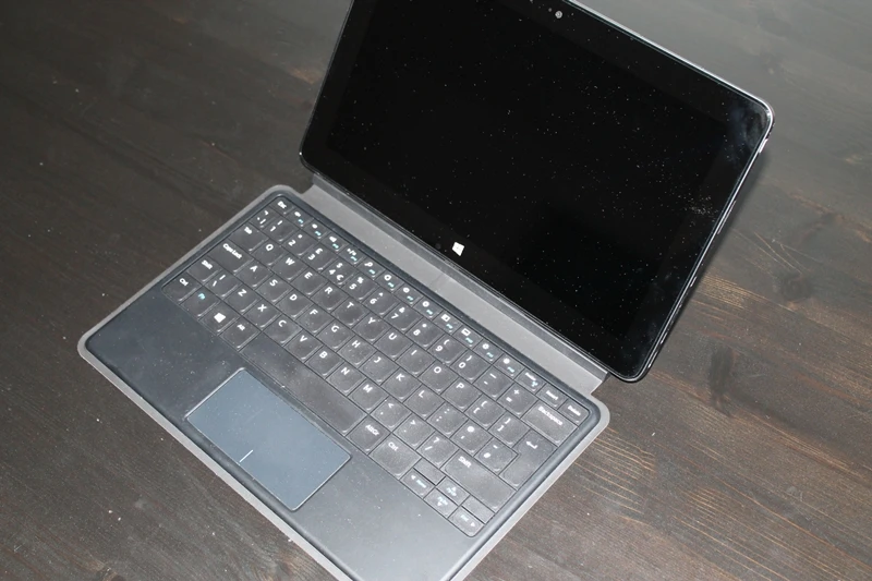 A lightweight keyboard for use on-the-go is available for the Venue 11 Pro