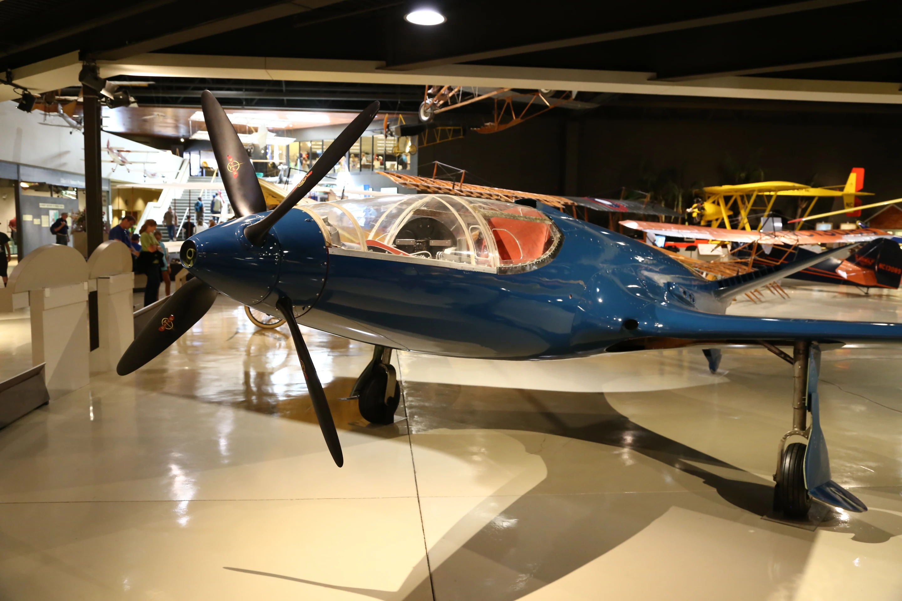 The Bugatti flyer, one of the more radical designs in the museum (Photo: Angus MacKenzie/Gizmag.com)