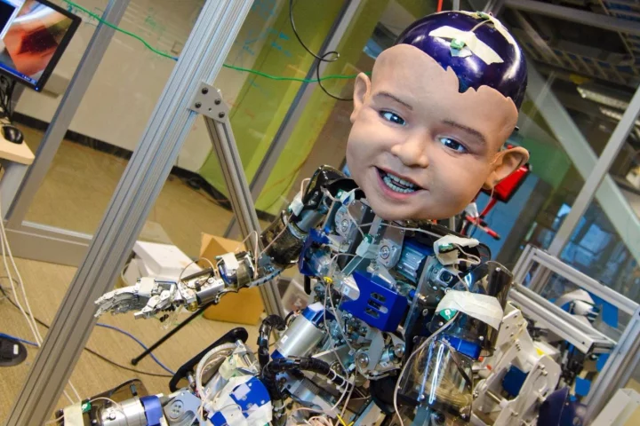 The Diego-san robot, which isn't creepy at all
