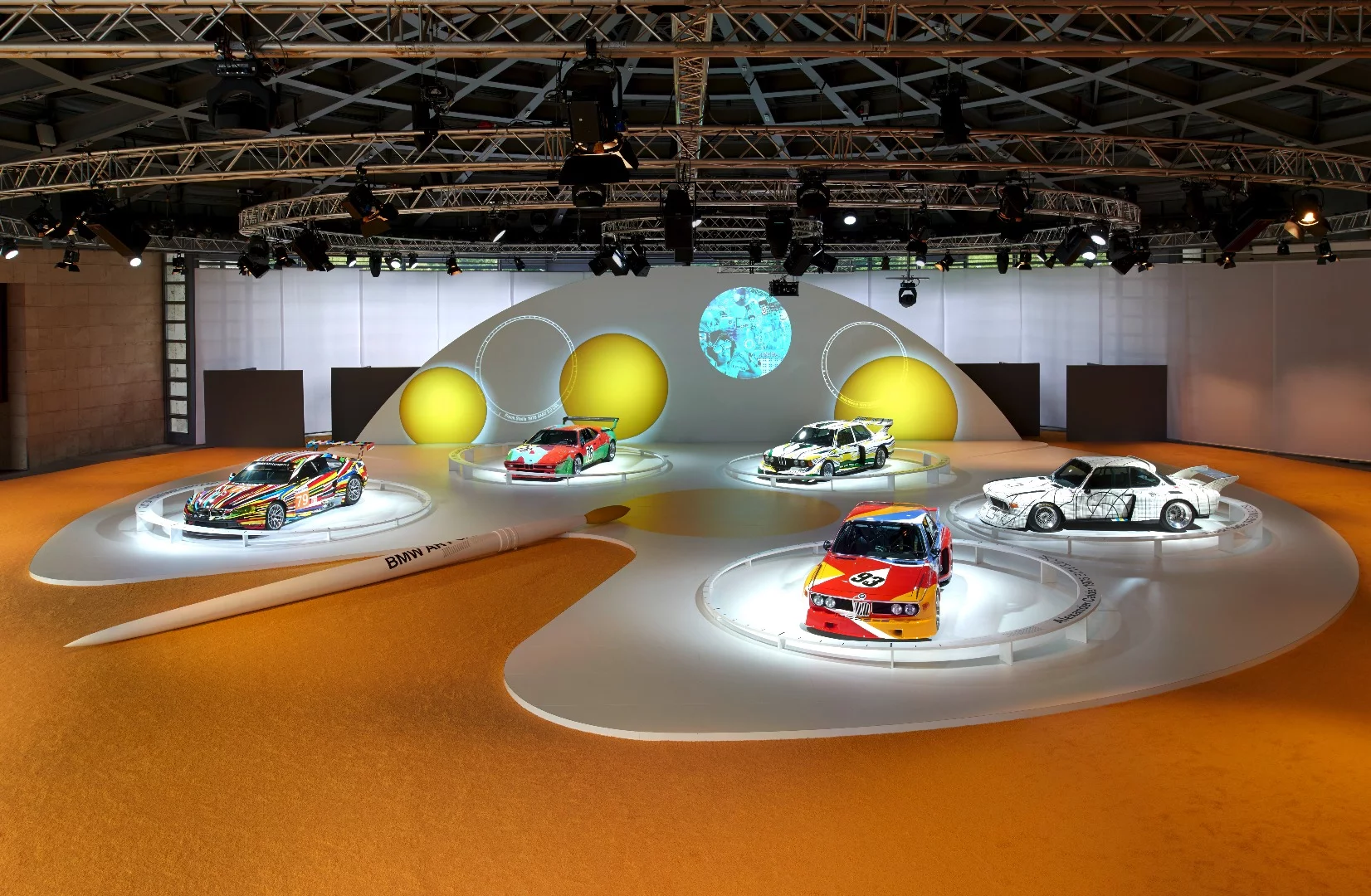 Since a BMW 3.0 CSL painted by Alexander Calder lined up for the Le Mans 24-hour race exactly 40 years ago, the BMW Art Car Collection has fascinated both art and design enthusiasts as well as car and technology fans all around the world. The BMW Art Cars by Jeff Koons, Andy Warhol, Roy Lichtenstein, Frank Stella and Alexander Calder in the special BMW Art Car exhibition at Concorso d’Eleganza Villa d’Este