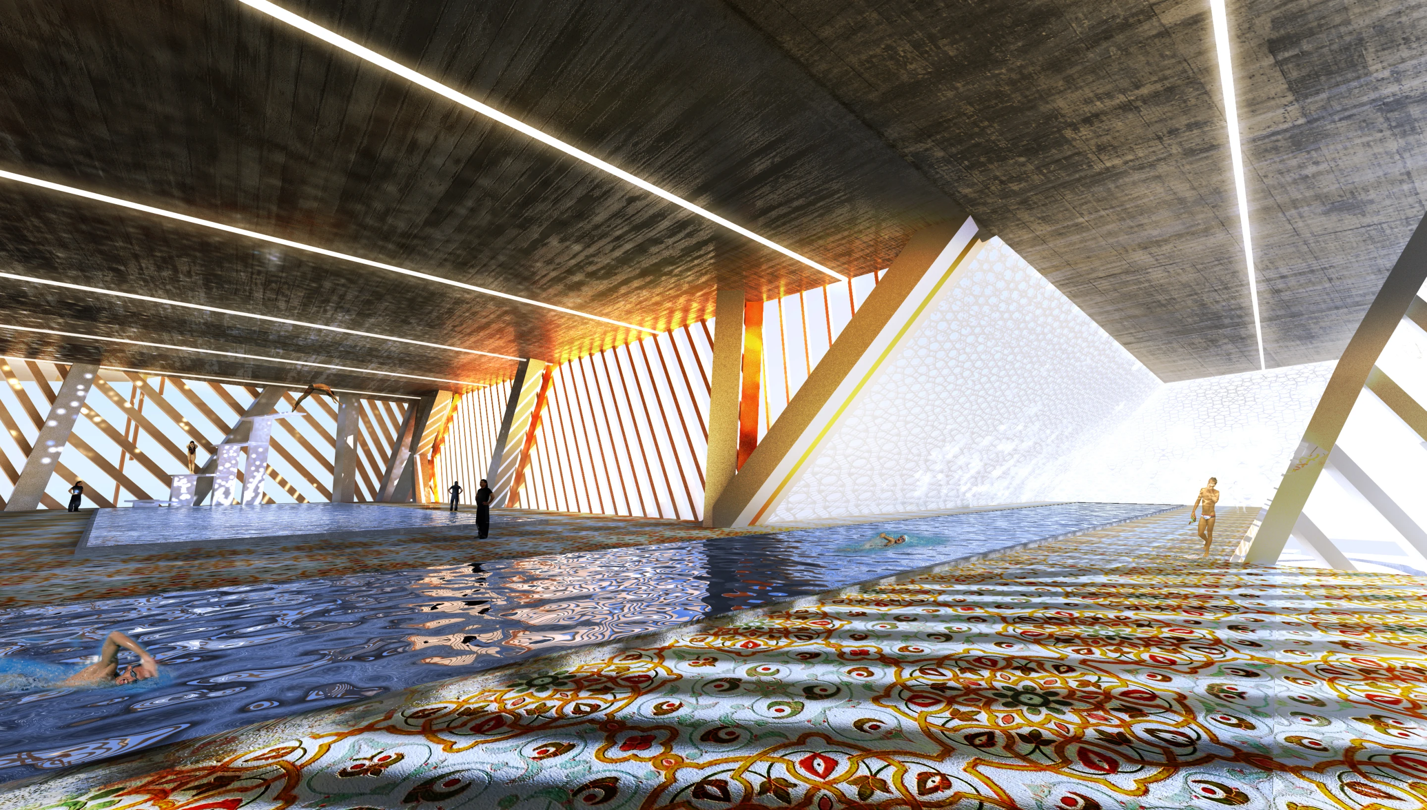 Some 22 percent of the tower's usable floorspace is given over to offices (Image: Manal Rachidi Oxo Architects and Nicolas Laisné Associes)