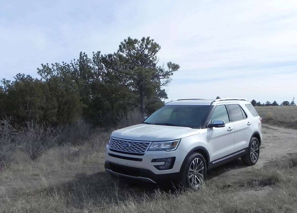 All-wheel drive is standard in the Explorer's Platinum trim level