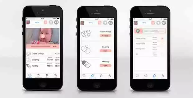 The Onni Smart Care allow parents to view a video stream and keep track of practical information
