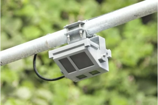 One of the optical beacons designed for the new system