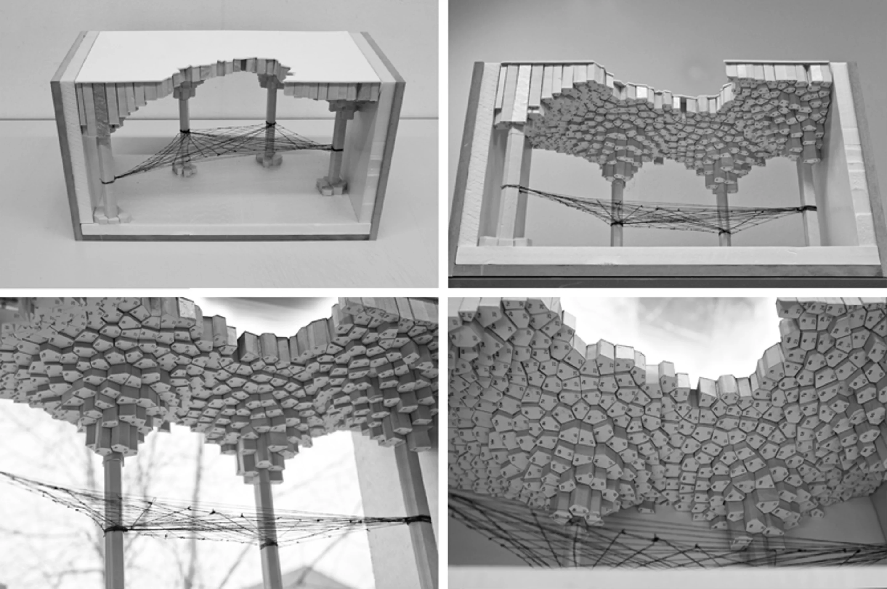 Models of the Martian structures