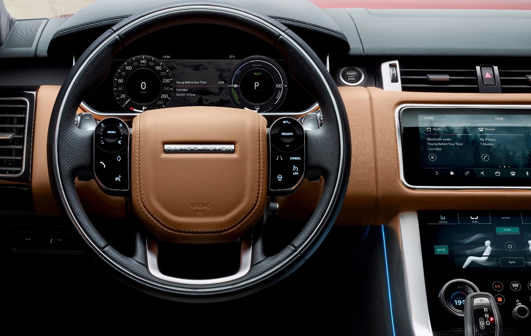 Behind the wheel of the new Range Rover Sport