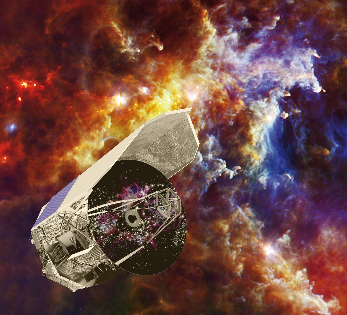 Artist's impression of Herschel (Image: ESA)