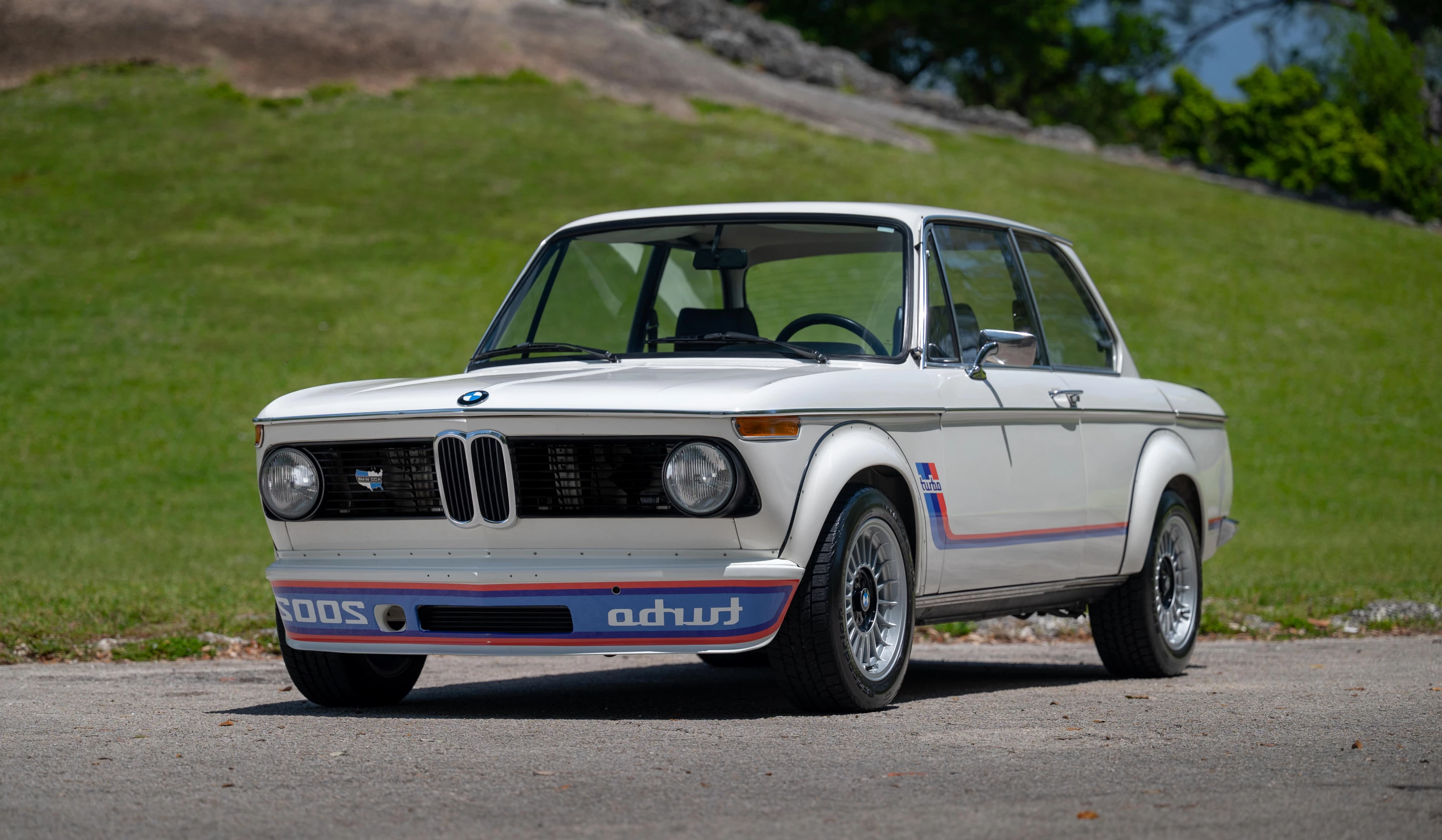 This 1975 BMW 2002 Turbo sold for $140,000 at Bonhams’ Amelia Island Auction on May 20, 2021