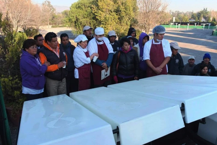 The WaterStillar Works system is designed to be solar powered, efficient, compact and scaleable