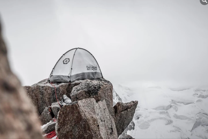 We've noticed Samaya is great at two things: Building award-winning ultralight tents and photographing them in unlikely camping spots