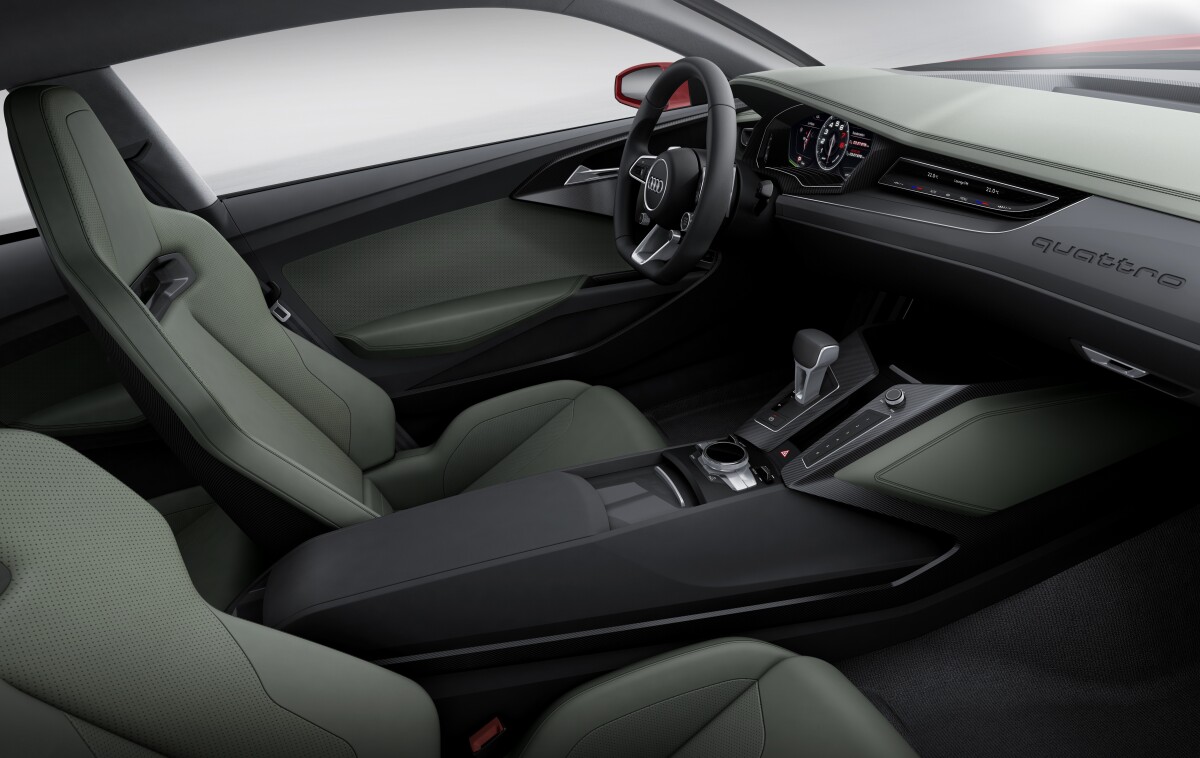 The Sport Quattro Laserlight concept interior