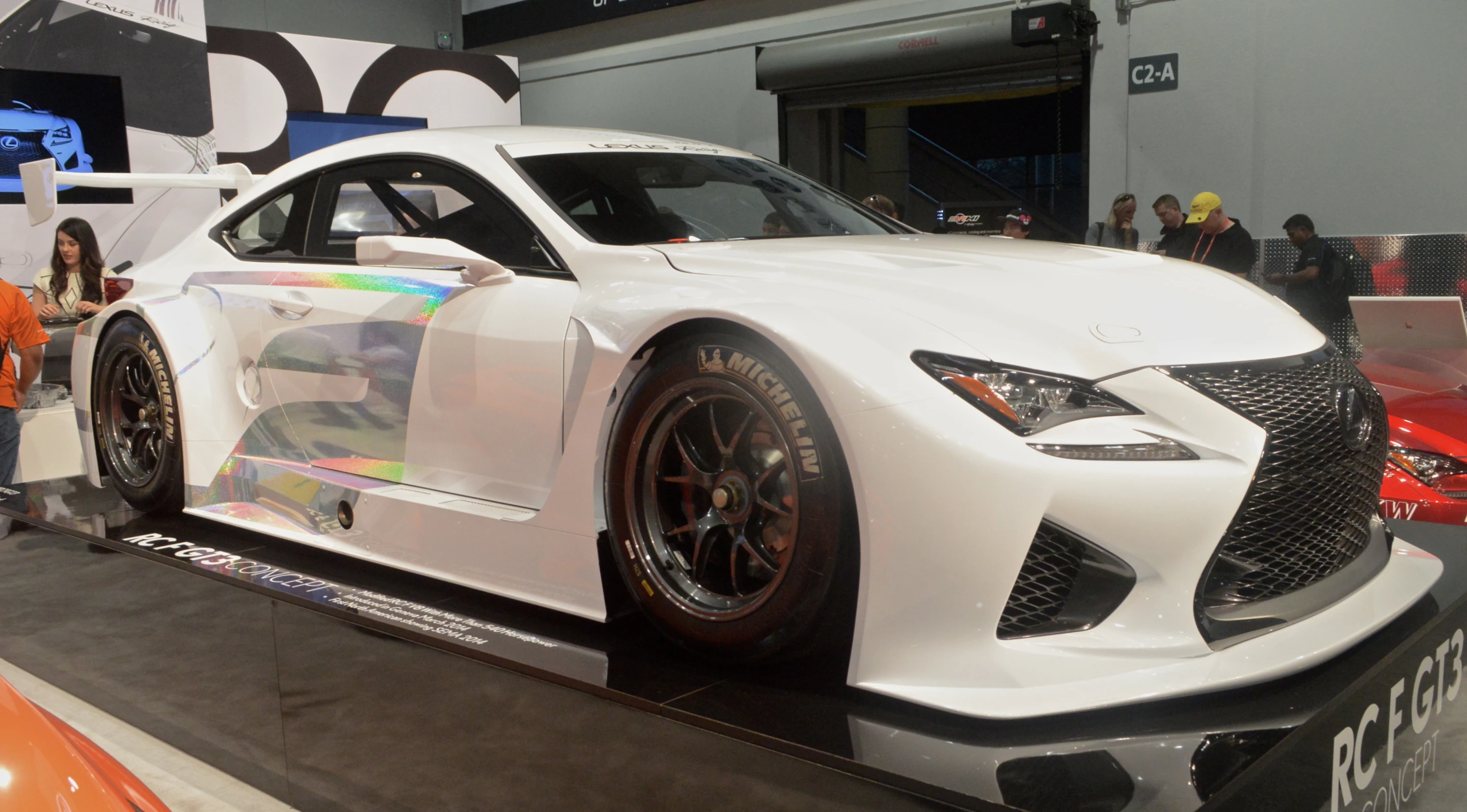 540-hp + Lexus RC F GT3 concept (Photo: C.C. Weiss/Gizmag)