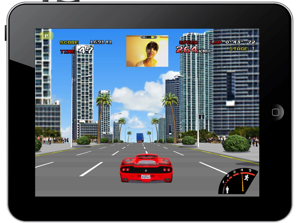 Fit Freeway runs on iPad 2, iPhone 4/4S and a camera-equipped iPod touch