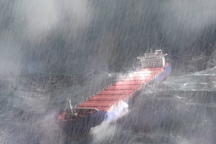 Harvesting energy from the motion of the ocean could extend the range of large ships