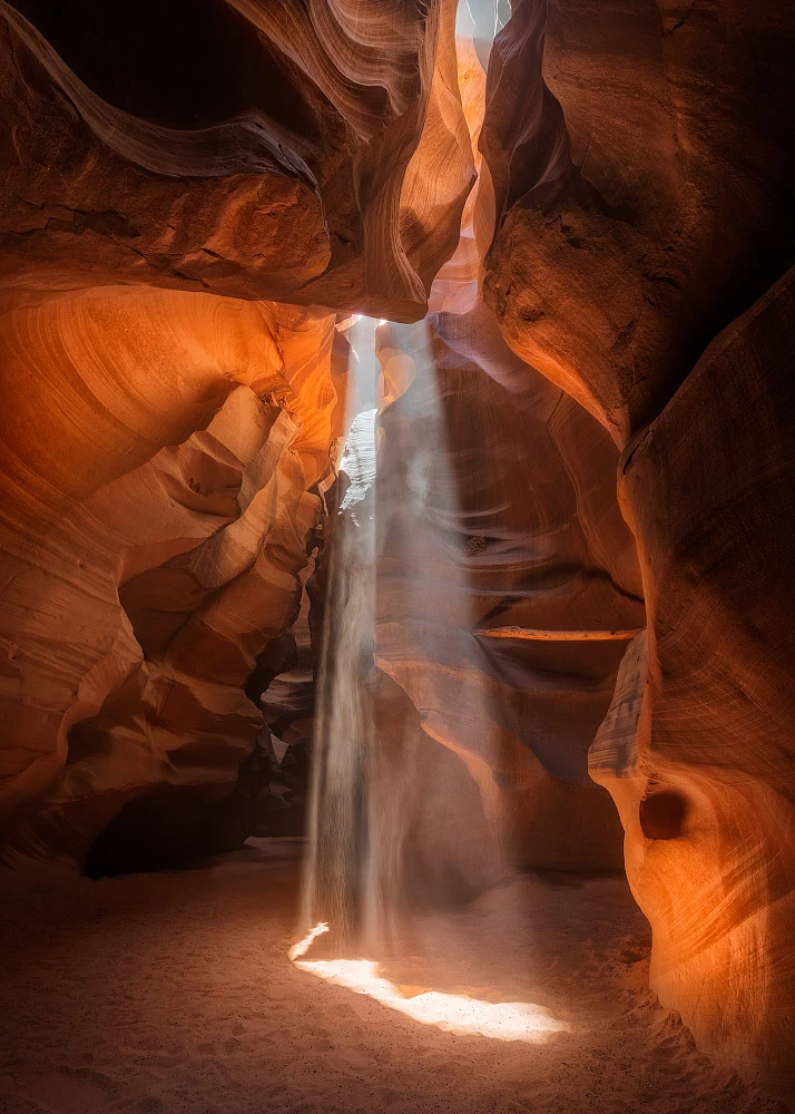Nominee, Amateur, Landscape. The narrow passageways of Antelope Canyon