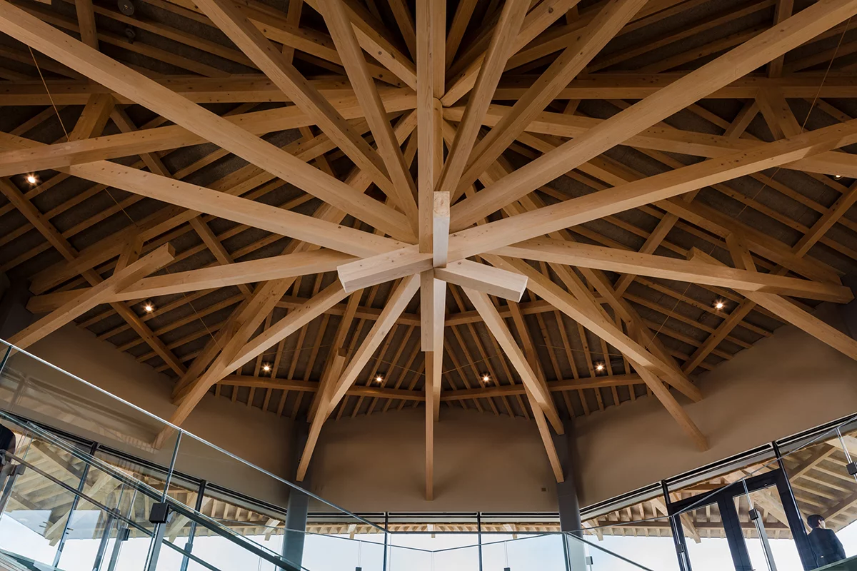 A look at the interior of the Nihondaira Yume Terrace