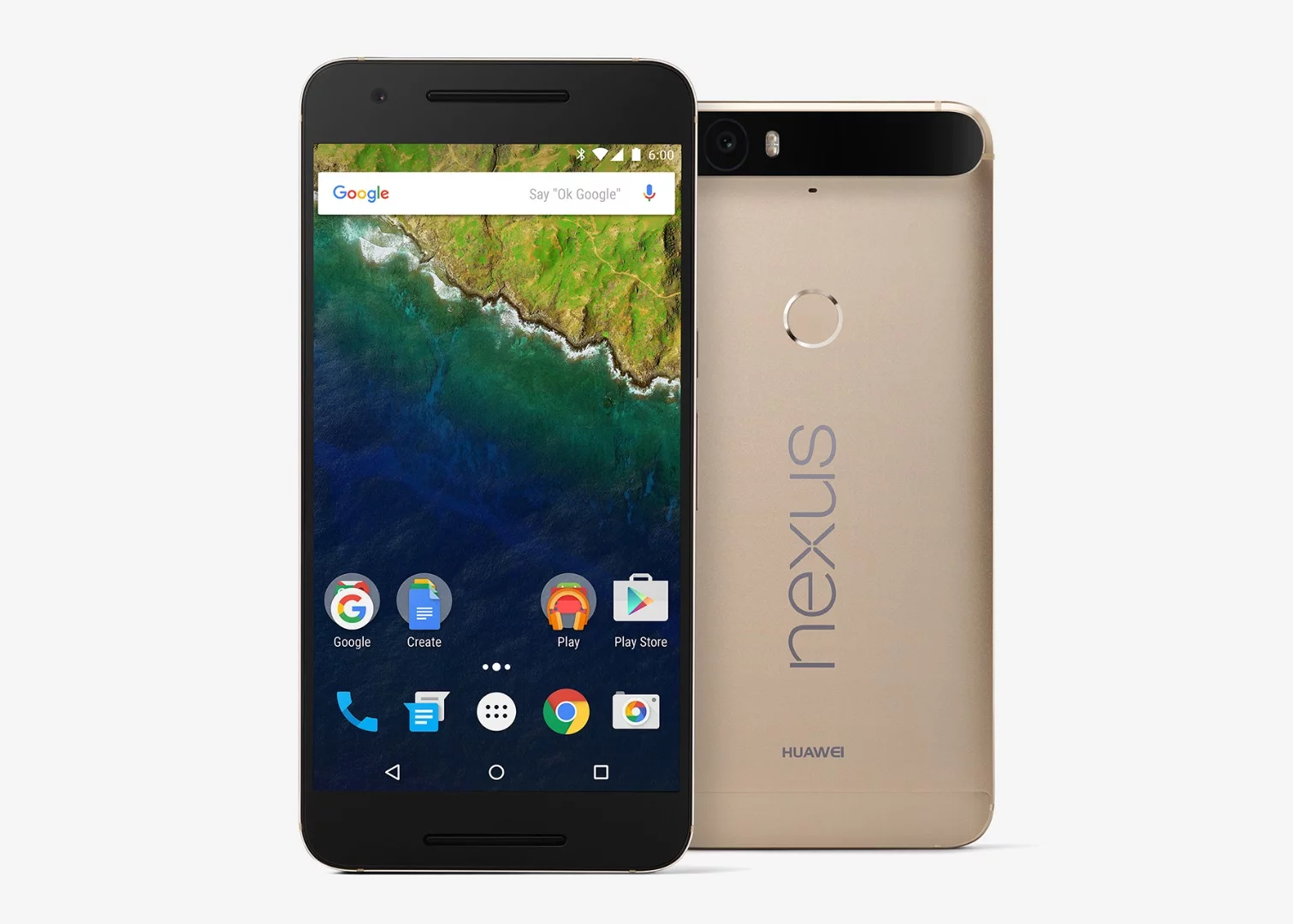 The Nexus 6P is now available in a gold color
