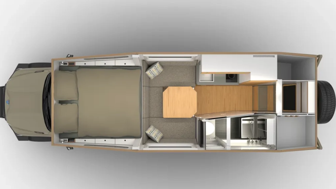 Unicat Brilliant B63X floor plan