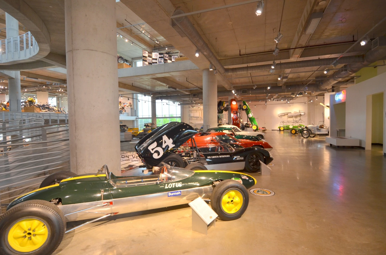 The Lotus wing of the museum