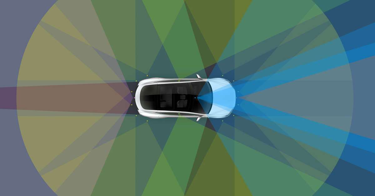All new Teslas will come equipped with self-driving hardware providing the vehicle with 360-degree vision