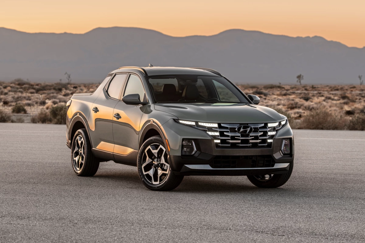 The 2022 Santa Cruz includes a 10-year/100,000-mile warranty and three years of complimentary vehicle maintenance
