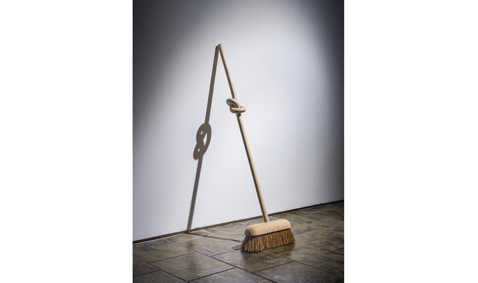 Blood, sweat and tears with a twist of lemon is a subtle take on Chinneck's knotted wood series