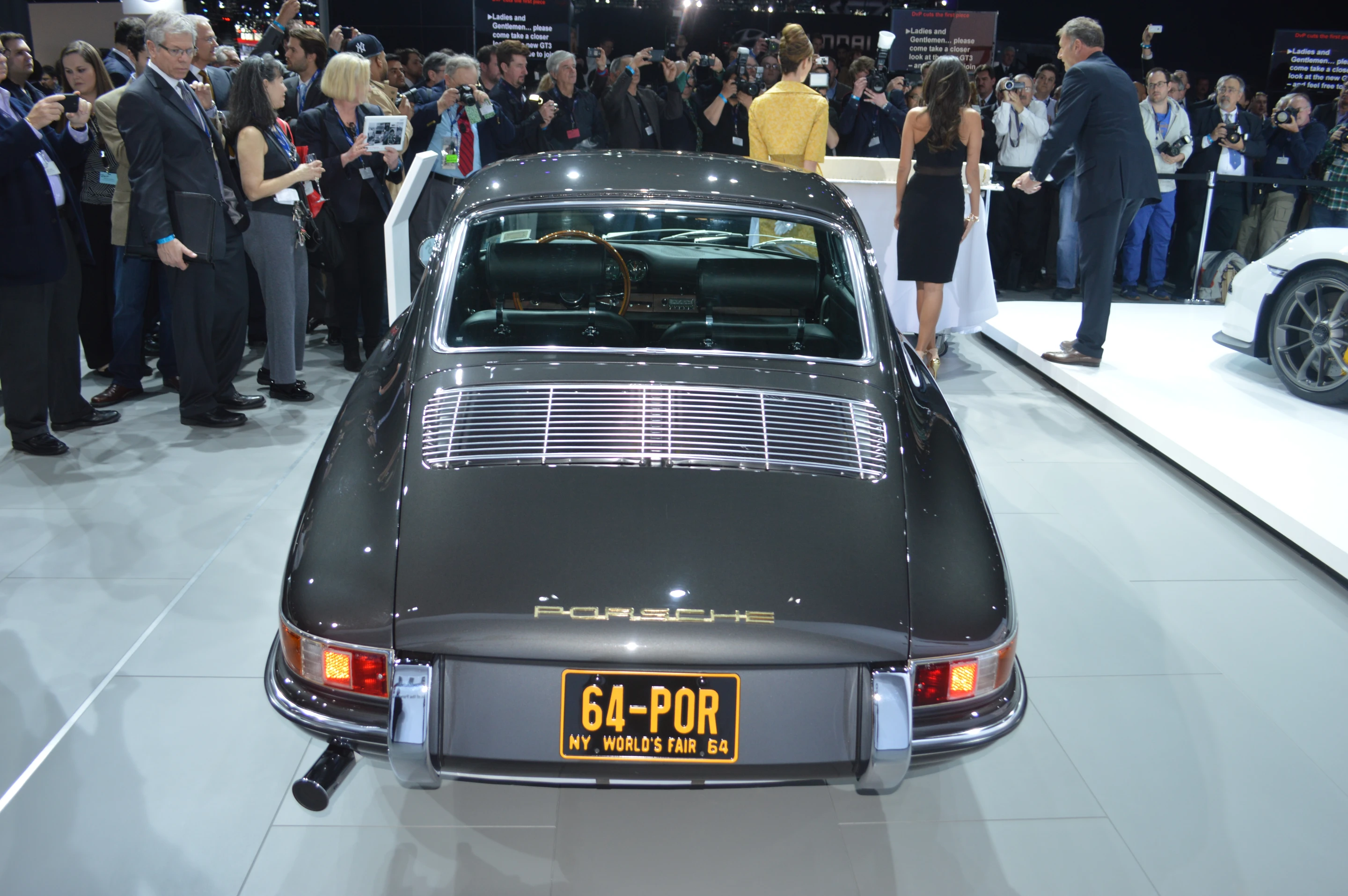 The 1964 911 was powered by a 130-hp 2.0-liter flat-six engine