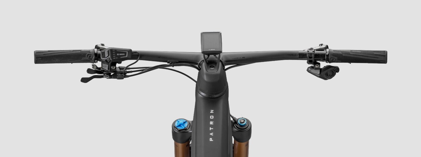 That's a busy left handlebar