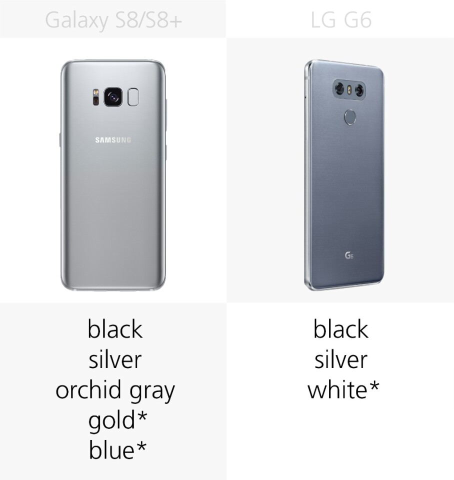 Color variants