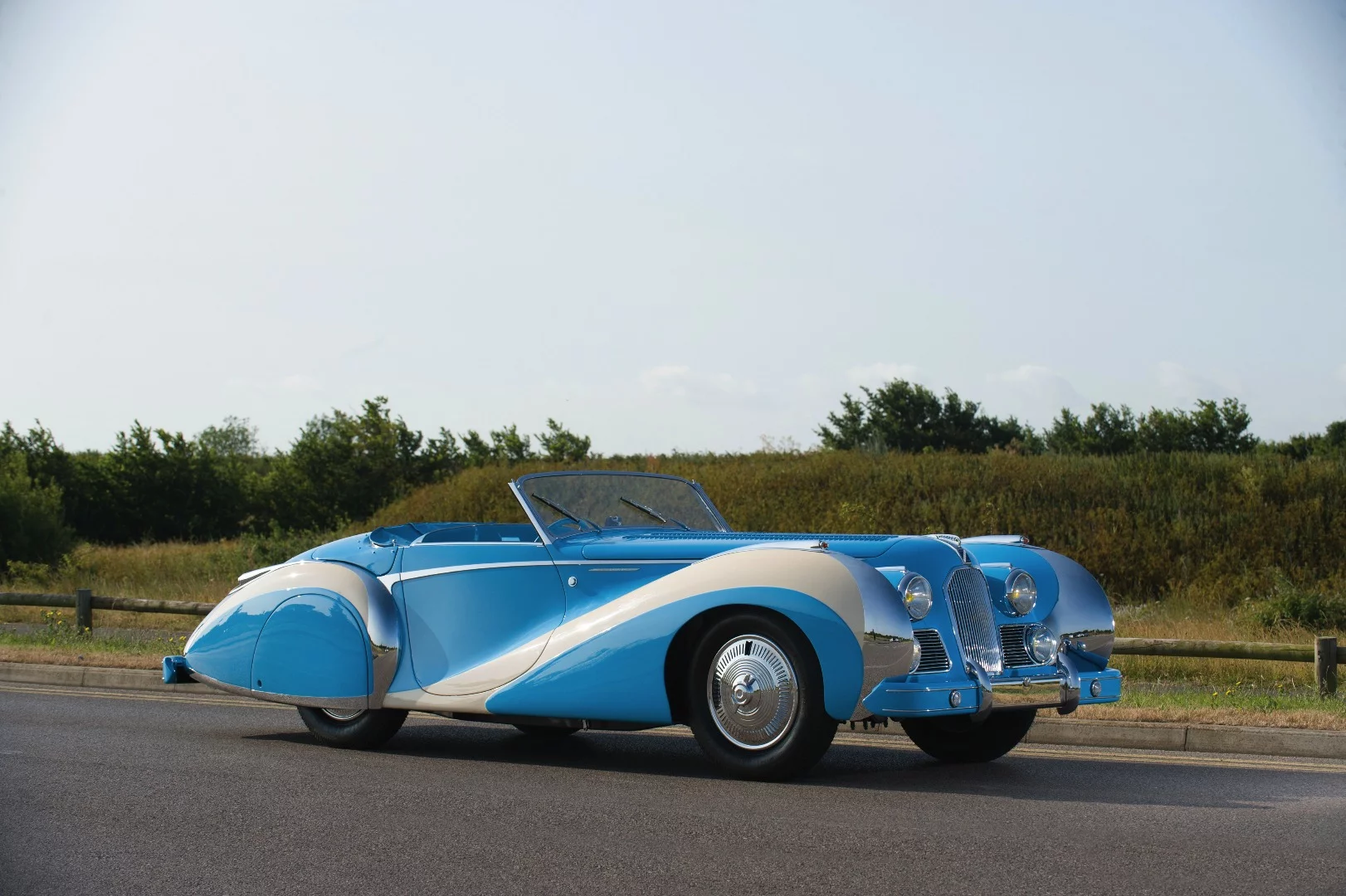 This 1948 Talbot-Lago T26 Grand Sport Cabriolet is estimated to sell for between $1,700,000 and $2,100,000