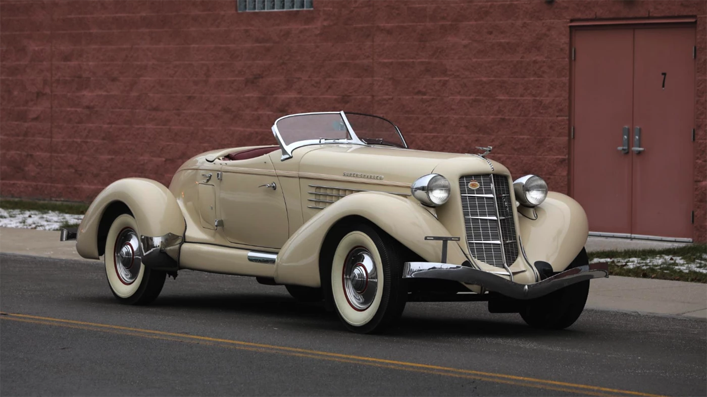$687,500 | 1935 Auburn 851 SC Boattail Speedster | Auction Link: Worldwide