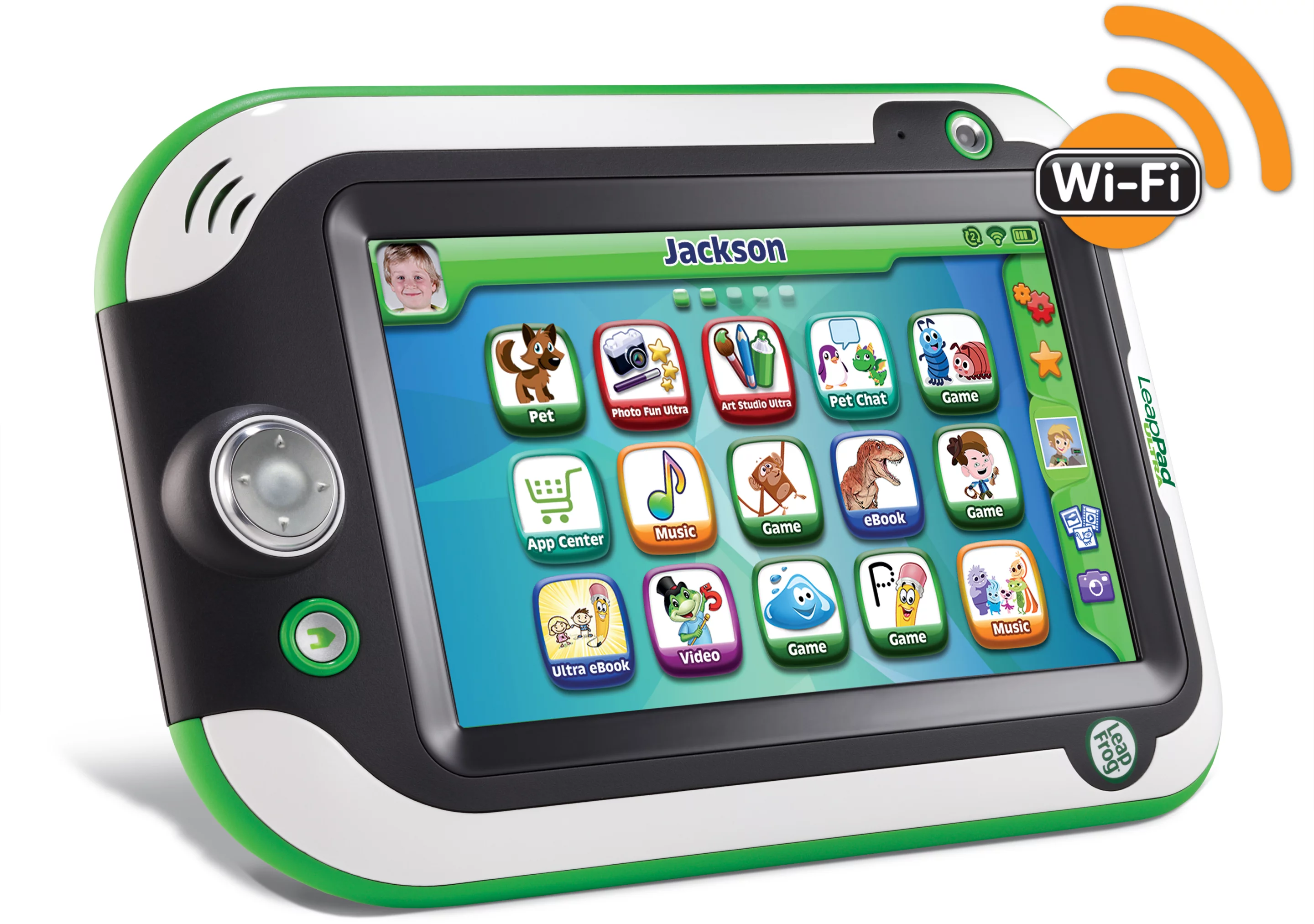 The LeapSearch browser in the LeapPad Ultra offers access only to videos, images and sites from the web that have been vetted by LeapFrog’s Learning Team
