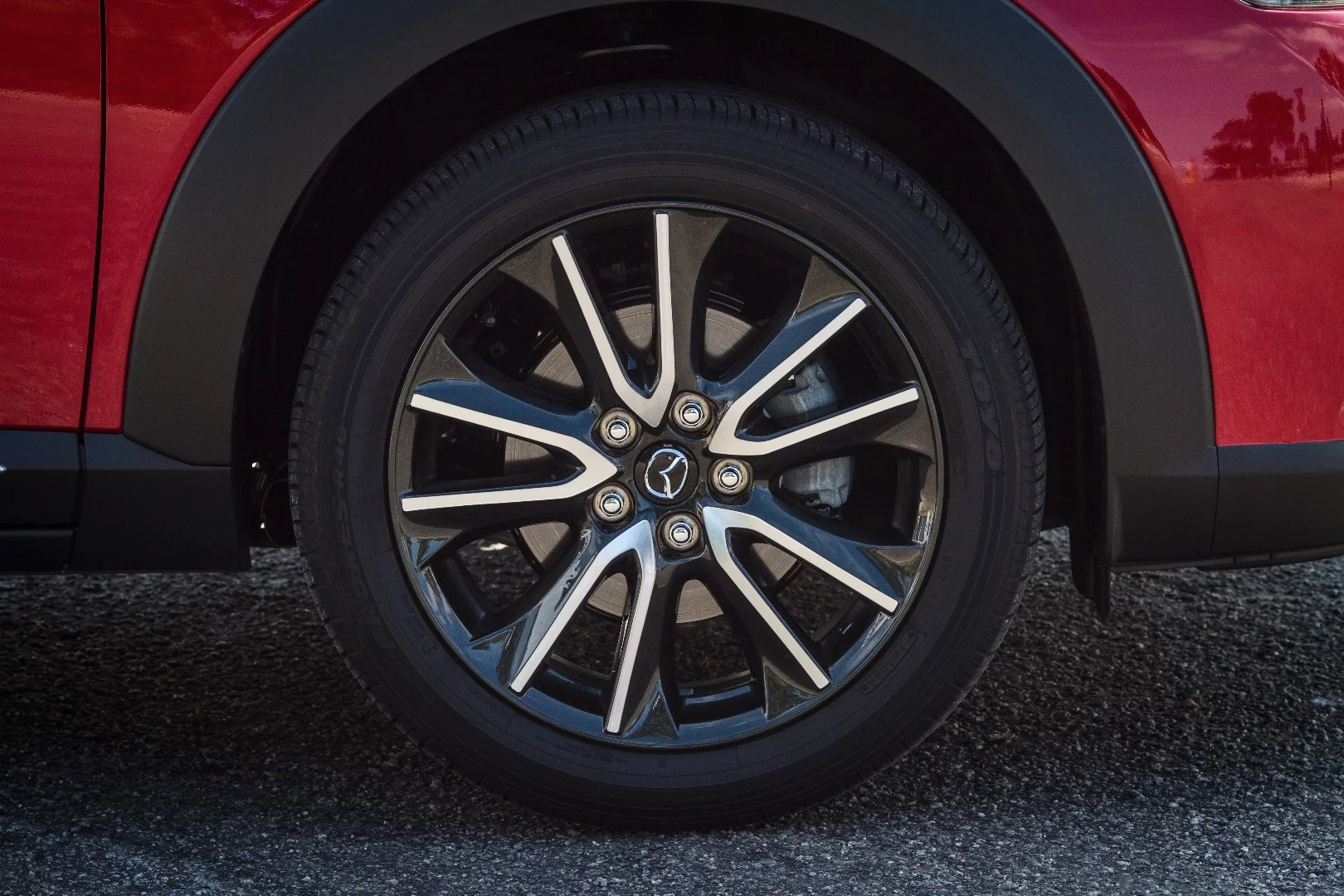 Mazda's stylists have gone all-out on the CX-3 to make it stand out from the crowd.