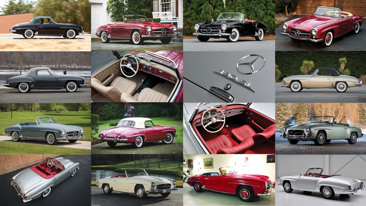 All the cars pictured here have sold by auction at RM-Sothebys
