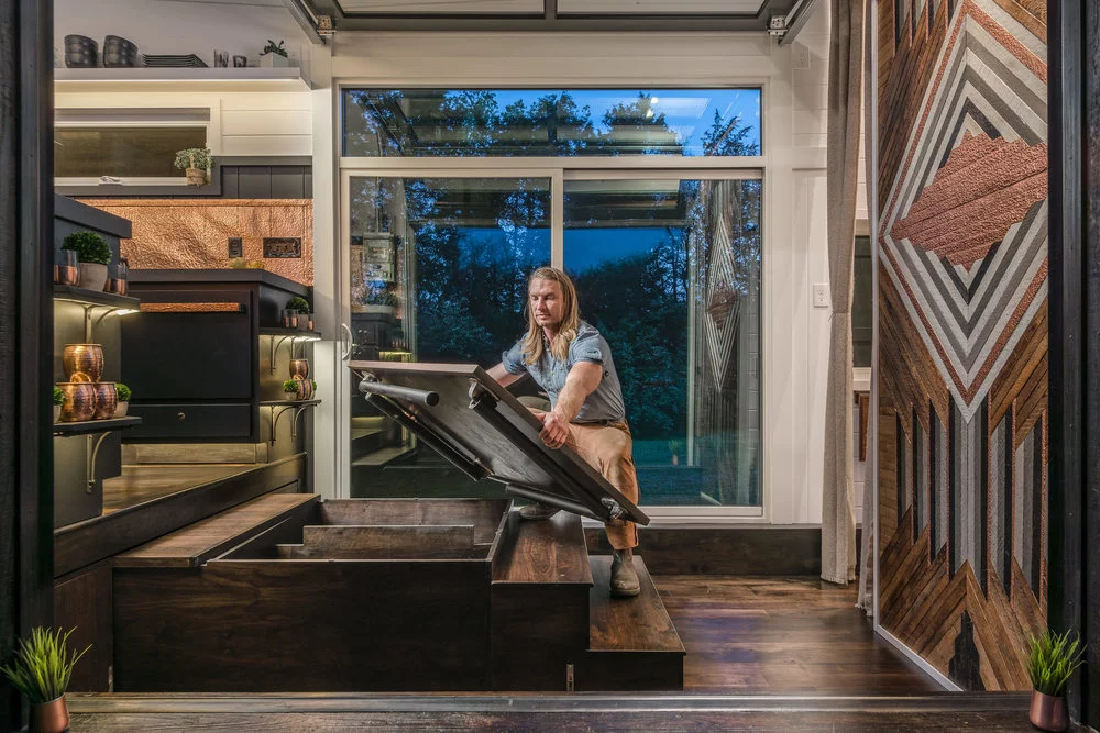 The Escher has a total floorspace of around 300 sq ft (27.8 sq m)