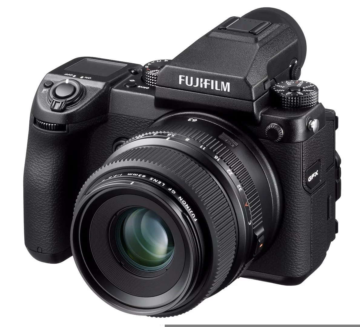 The Fujifilm GFX 50S will come with a detachable electronic viewfinder