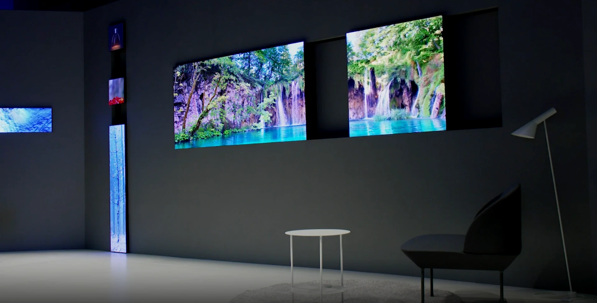 Samsung experiments with weird-shaped TVs thanks to its modular Micro LED display technology