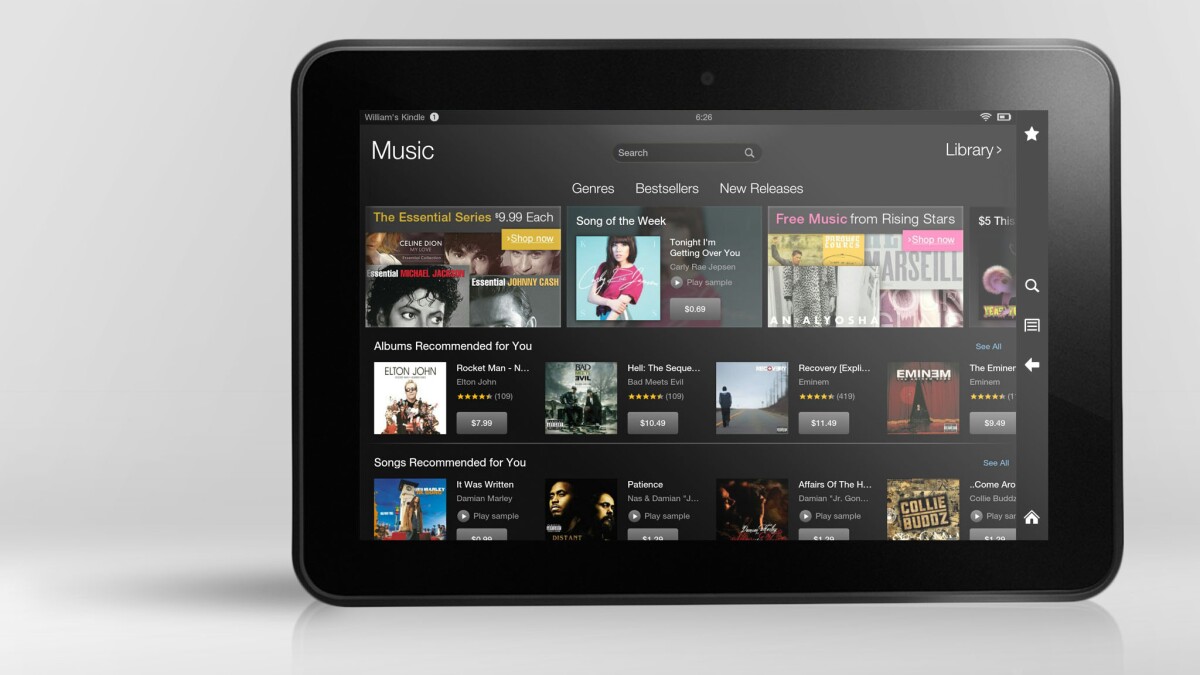 Make sure you like Amazon content and services before throwing down for the Fire 8.9