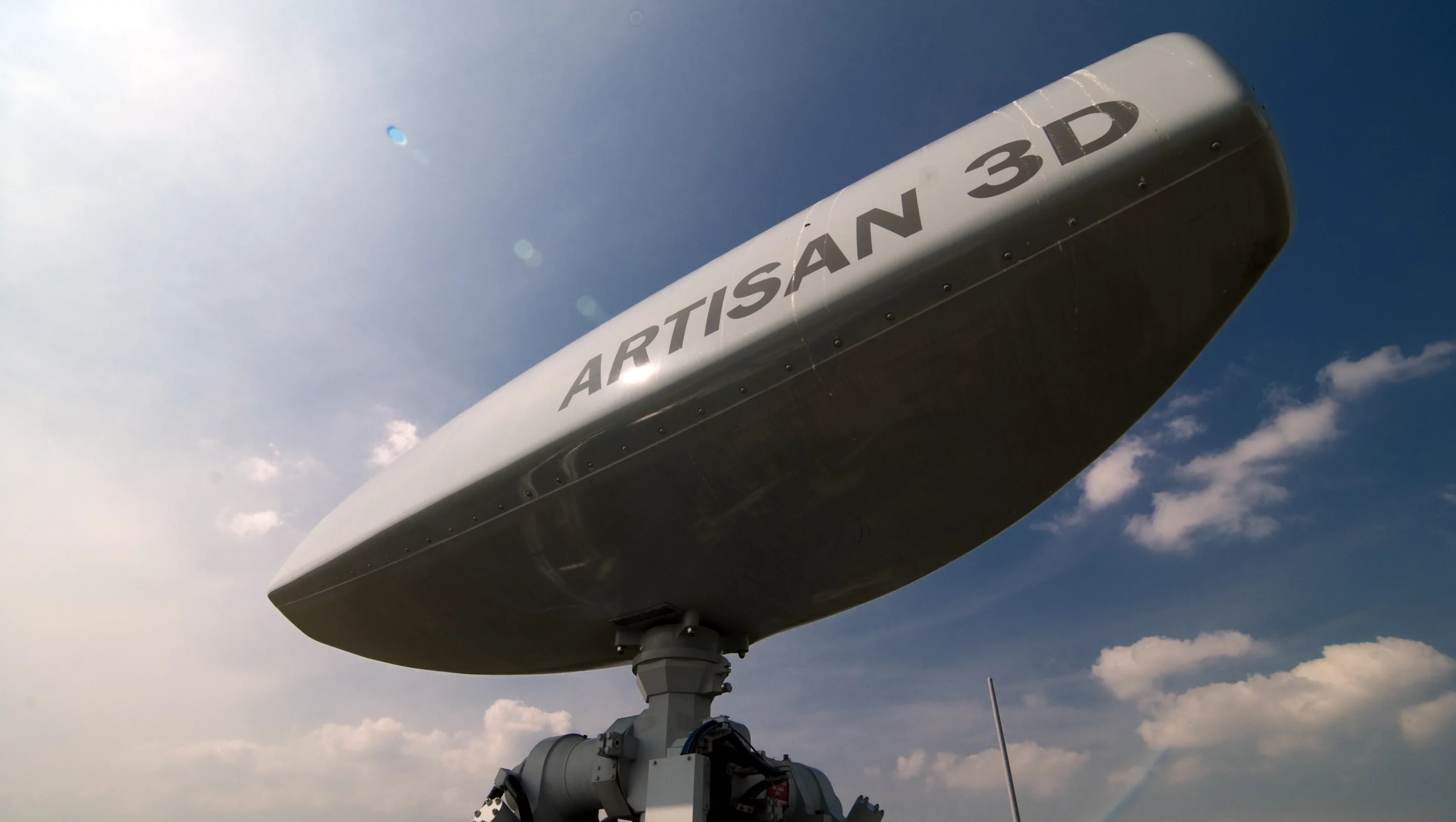 Artisan 3D Medium Range Radar Type 997 can detect objects 200 km away