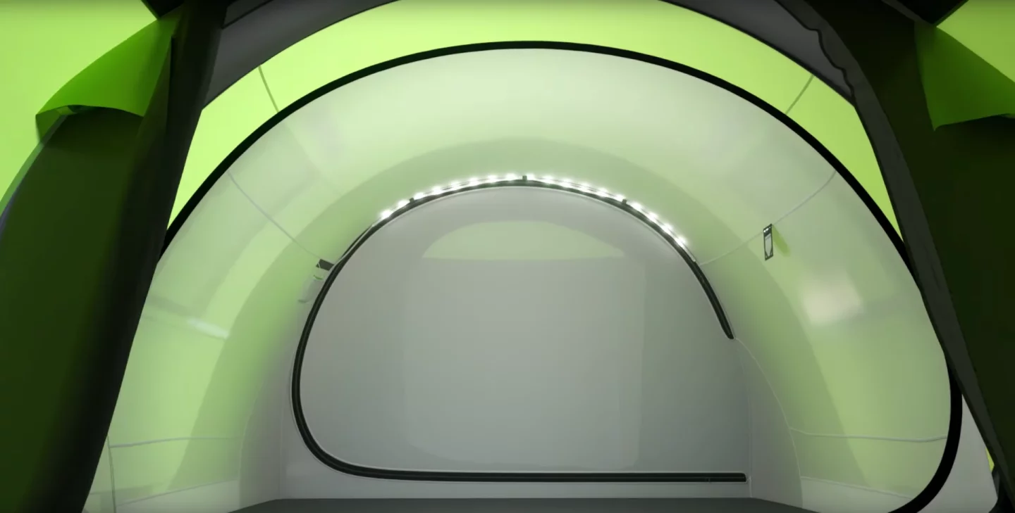 The 2018 Cinch lineup now includes integrated interior LED lighting, controlled via smartphone