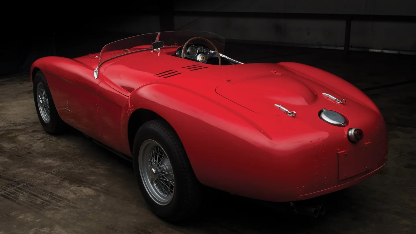 $3,850,000 | 1954 Ferrari 500/735 Mondial SpiderEstimate: $4,000,000 to $5,500,000Official Auction Description: RM-SothebysLot 252