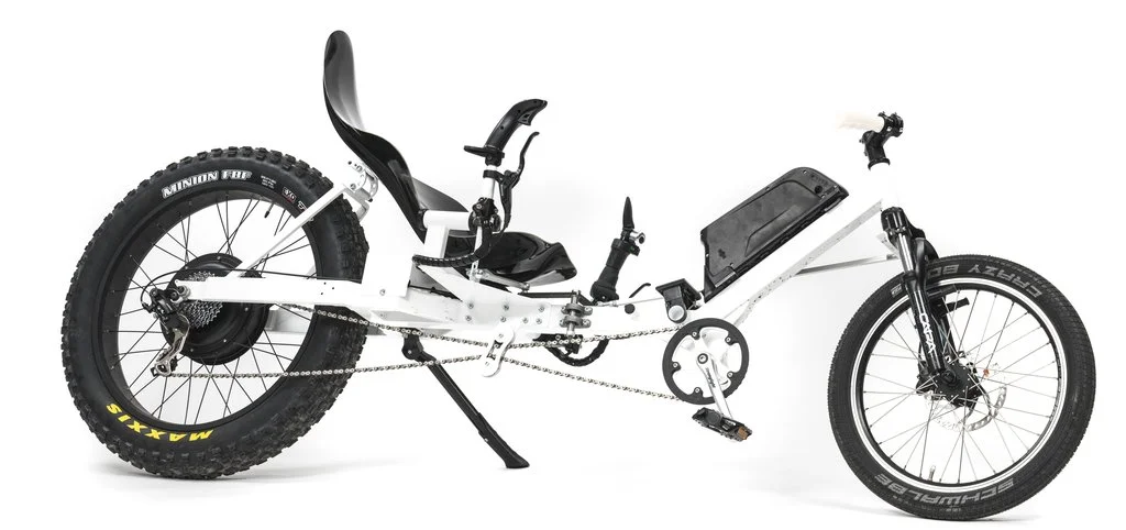 The Joystickbike is available in an off-road Fat model